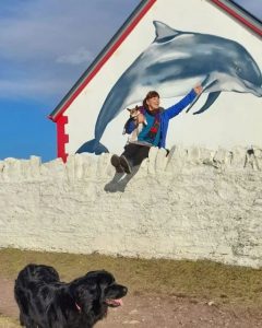 Aerial Flow Yoga dogs